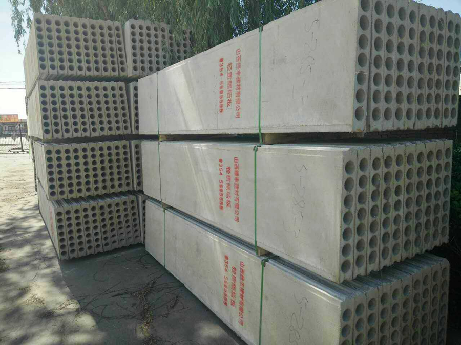 空心轻质隔墙板